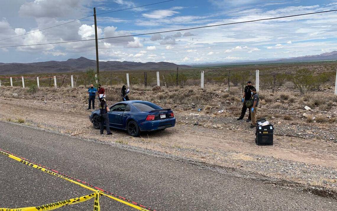 Encuentran a pareja sin vida ecv. n la carretera hacia delicias